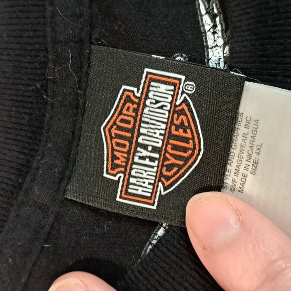 Harley-Davidson Bumps Jackson Tennessee Mens Size 4XL - Picture 6 of 8
